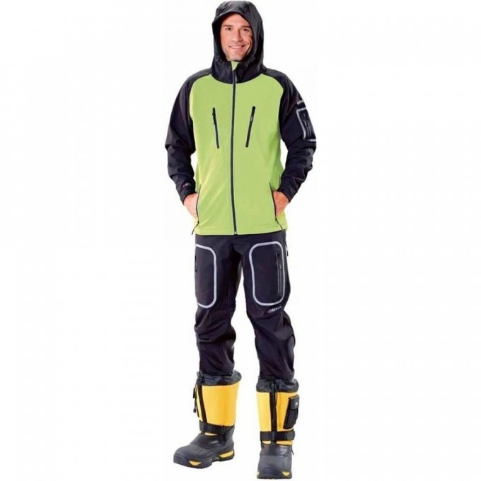 Куртка с капюшоном BAFFIN Men's Vent-Max Jacket Dark Grey SHEL-M006-GY2-XXL