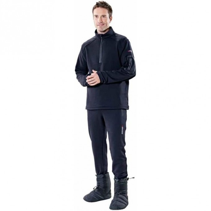 Толстовка с горловиной на молнии BAFFIN Men's Half-Zip Black XXL MIDL-M001-BK1-XXL