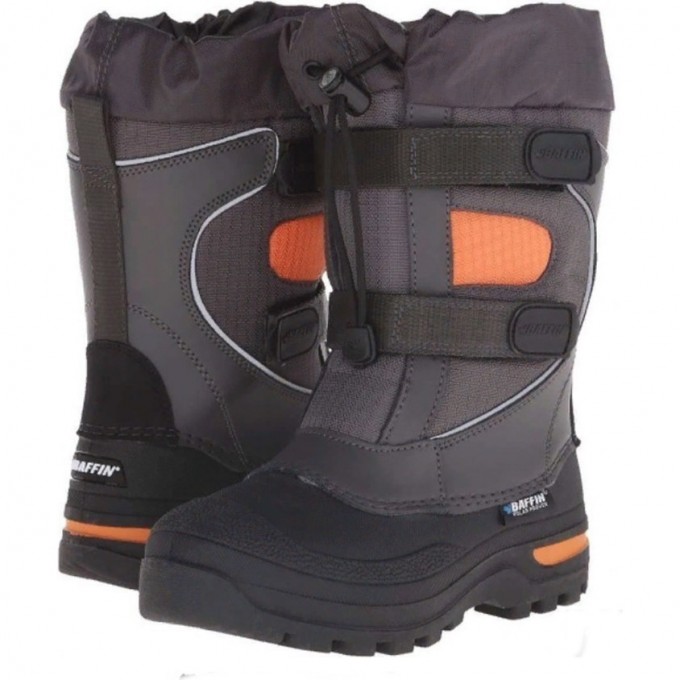 Сапоги детские BAFFIN Marauder Charcoal/Orange 06/38 SNTR-J020-CAJ-06