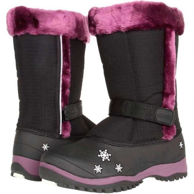 Сапоги BAFFIN Lily Black/Plum 05/22 SNFL-C001-BAH-05