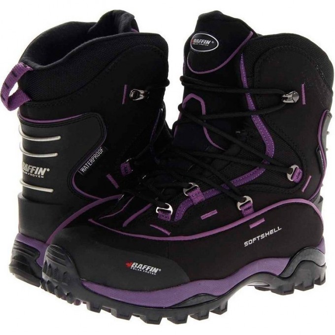 Ботинки BAFFIN Hike Black/Plum 10/40 SOFT-W001-BAH-10